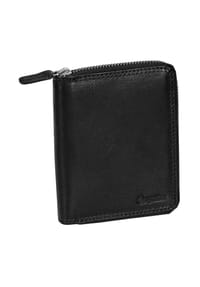 Esquire Duo - Duo Damengeldbörse I Leder 10 cm - black