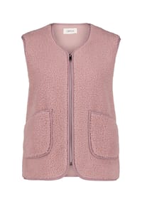 CARTOON - Kunstfellweste, V-Ausschnitt, für Damen - 1035 LUCENT WHITE