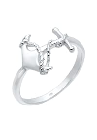 elli. - Ring Anker Symbol Maritim 925 Sterling Silber - Silber