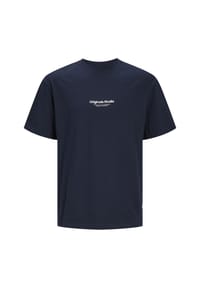 JACK & JONES - T-Shirt VESTERBRO Kurzarmshirt - BLACK