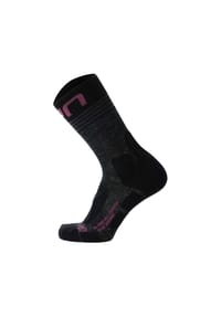 UYN® - Damen Trekking Socken - Trekking One All Season Mid Socks, Wandersocken, Logo - Grau