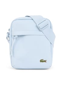 LACOSTE Core Essentials - Unisex Umhängetasche - NEOCROC CROSSOVER BAG, 21x16,5x6,5cm (HxBxT) - Hellblau