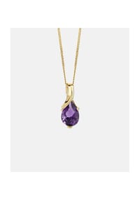 Diamant L'eternel - Halskette mit Amethyst, 585 Gelbgold - gold