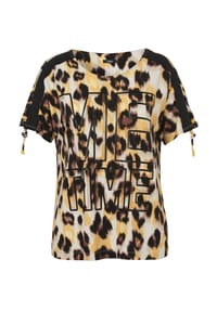 frapp - Shirts & Tops mit extrovertiertem Print - apricot multicolor