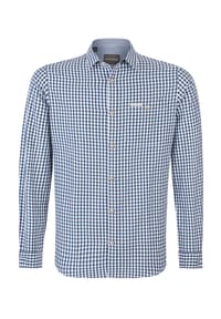 STOCKERPOINT - Trachtenhemd "Campos", Regular Fit, Langarm, Kent-Kragen, für Herren - 0 ANTHRA