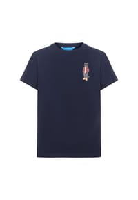 CAT by manii'ta lacitta - Blaues T-Shirt mit Katzenmotiv - blau