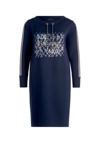 BETTY BARCLAY - Jerseykleid mit 3/4 Arm - dunkelblau