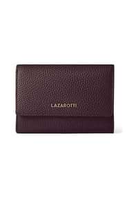 LAZAROTTI Bologna Leather - Bologna Leather Geldbörse Leder 14 cm - black