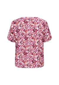 ONLY CARMAKOMA - T-Shirt Havana, V-Ausschnitt, für Damen - 177922002 CLOUD