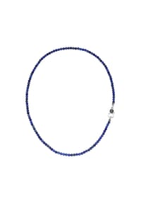 GIORGIO MARTELLO MILANO - Kette blaue Lapis-Kugeln, Silber 925 - blau