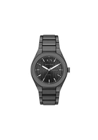 ARMANI EXCHANGE - Armani Exchange Herrenuhr Sync mit drei Zeigern, Tag- und Datumsanzeige, Edelstahl, Gunmetal, AX4300 - Anthrazit