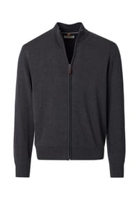 redmond - Strickjacke Basic - Schwarz