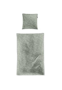 irisette® - GA Premium Mako-Satin, GRÜN, 155x220 cm - GRÜN