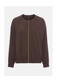 olsen - Jacke mit sportiver Silhouette - Dark Brown