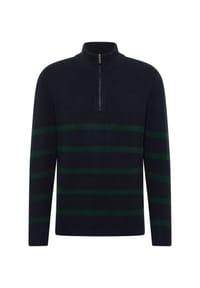 MUSTANG® - Pullover, Troyer, für Herren - 4136 DARK SAPPHIRE