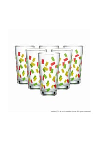 Ritzenhoff & Breker Trinkgläser Haribo Allover 380 ml 6er Set bunt - HARIBO - bunt