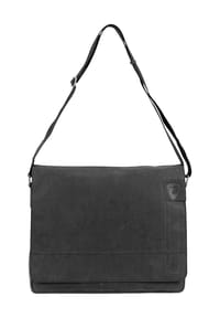 strellson - RICHMOND Umhängetasche "Richmond", Leder, uni, für Herren - black
