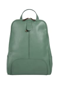 Samantha Look - Rucksack Echt Leder, Made In Italy - beige