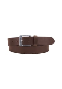 Levi's® - Herren Gürtel - NEW DUNCAN, Ledergürtel mit Schnalle, Logo, Echtleder - Braun
