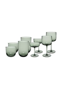 like. by Villeroy & Boch Komplett-Gläser-Set Like Glass 8er Set - LIKE GLASS - blau