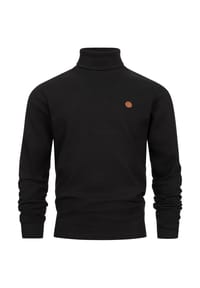 INDICODE - Langarmshirt Rollkragen INGuadalupe Roll neck - Black
