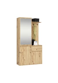Akord - Entro Garderoben-Set - artisan-eiche