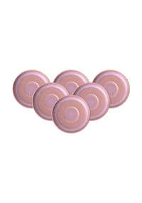 like. by Villeroy & Boch Kaffeeuntertassen Perlemor Coral ø 16,1 cm 6er Set rosa - PERLEMOR - rosa