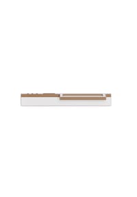 Tojo™ - Garderobe grad-ablage weiß - weiß