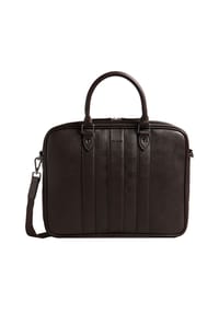 TED BAKER - House Check House Check Aktentasche 41 cm Laptopfach - brn-choc