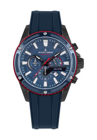JACQUES LEMANS LIVERPOOL - Herren Chronograph "1-2141" - DUNKELGRÜN