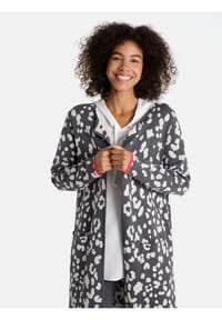 LIEBLINGSSTÜCK - Damen Strickjacke aus Baumwoll-Viskose-Mix DorleL - 980 ANTHRA