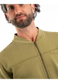 ROADSIGNÂ® australia Herren Bomber Sweatjacke ohne Kapuze & Kragen, Jacke aus Baumwolle | GALERIA