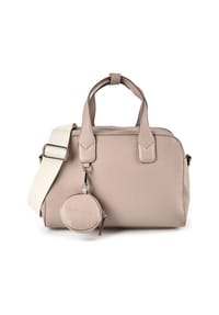 TOM TAILOR RIMA - Henkeltasche, Kunstleder, Reißverschluss, für Damen - TAUPE