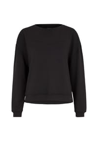 VENICE BEACH - Sweatshirt "April", Rippbündchen, Seitenschlitze, für Damen - 166 - CLOUD WHITE