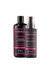 KERARGAN - Duo Shampoo und Serum mit Keratin - 500ml + 100ml - weiß