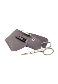Erbe SOLINGEN® - Nageletui "Siena", 3-tlg. - grau