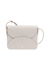 DuDu - Cefalonia Umhängetasche Leder 21 cm - black lavender