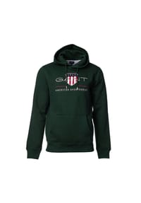 GANT - Herren Hoodie - REGULAR ARCHIVE SHIELD HOODIE, Kapuzen-Sweatshirt, Logo - Blau