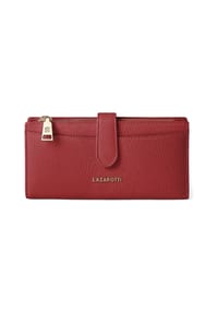 LAZAROTTI Bologna Leather - Bologna Leather Geldbörse Leder 20 cm - black