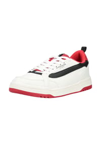 SCOTCH & SODA - Lederimitat/Mesh Sneaker - Grün/Beige