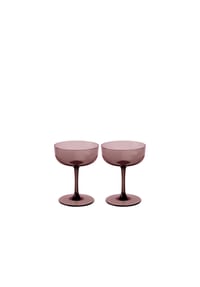 like. by Villeroy & Boch Sektschale / Dessertschale, Set 2tlg Like Grape - Like Glass - lila
