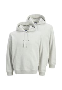 JACK & JONES - Sweatshirt / Hoodie 2er Pack Norrebro - Antique white