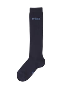 SNOCKS - Kniestrümpfe, Rippbündchen, Wollanteil - 91 NAVY