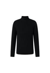 JOOP! JEANS - Herren Strickpullover - Orlissor, Grobstrick, Stehkragen, Baumwoll-Woll-Mix - Dunkelgrün