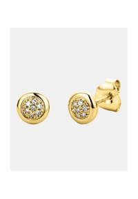 Diamant L'eternel - Ohrringe, mit Diamant, 375 Gelbgold - gold