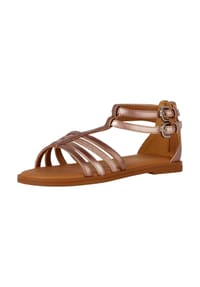 GEOX - Lederimitat/Textil Sandalen - Rosegold