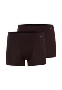 HANRO - Retro Short / Pant 2er Pack Natural Function - Deep Black