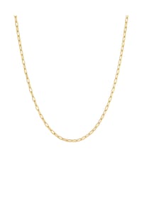 elli. - Halskette Gliederkette Oval Chain Basic Trend 925 Silber - Gold