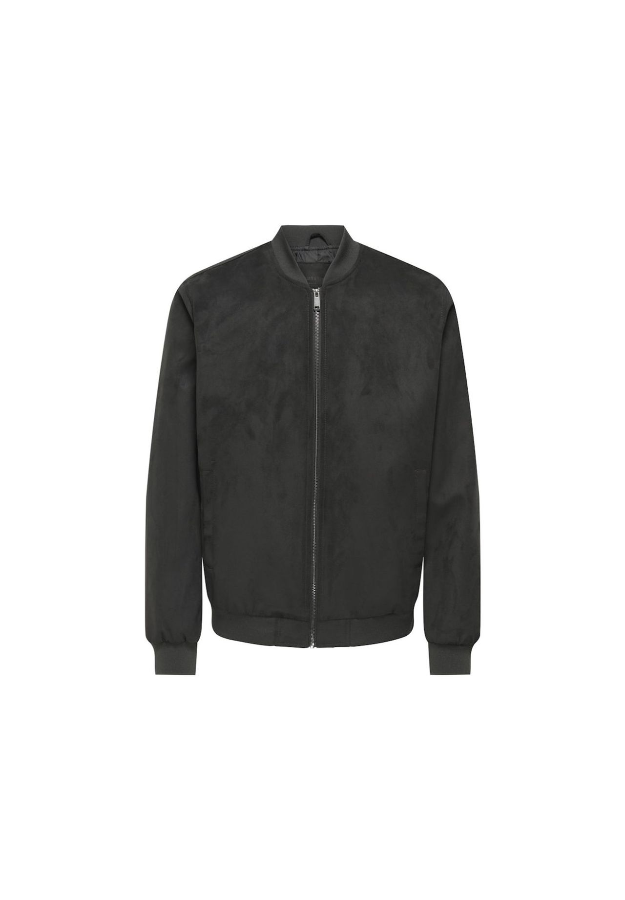 Only & Sons Herren Blouson Lederoptik Gr. S Anthrazit - Bild 4