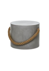 LOBERON Hocker Kaedi grau - serieHocker2 - grau